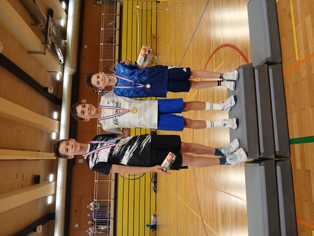 Anino badmintonovanje za otroke 2026 srebrna medalja za Tiborja (2)